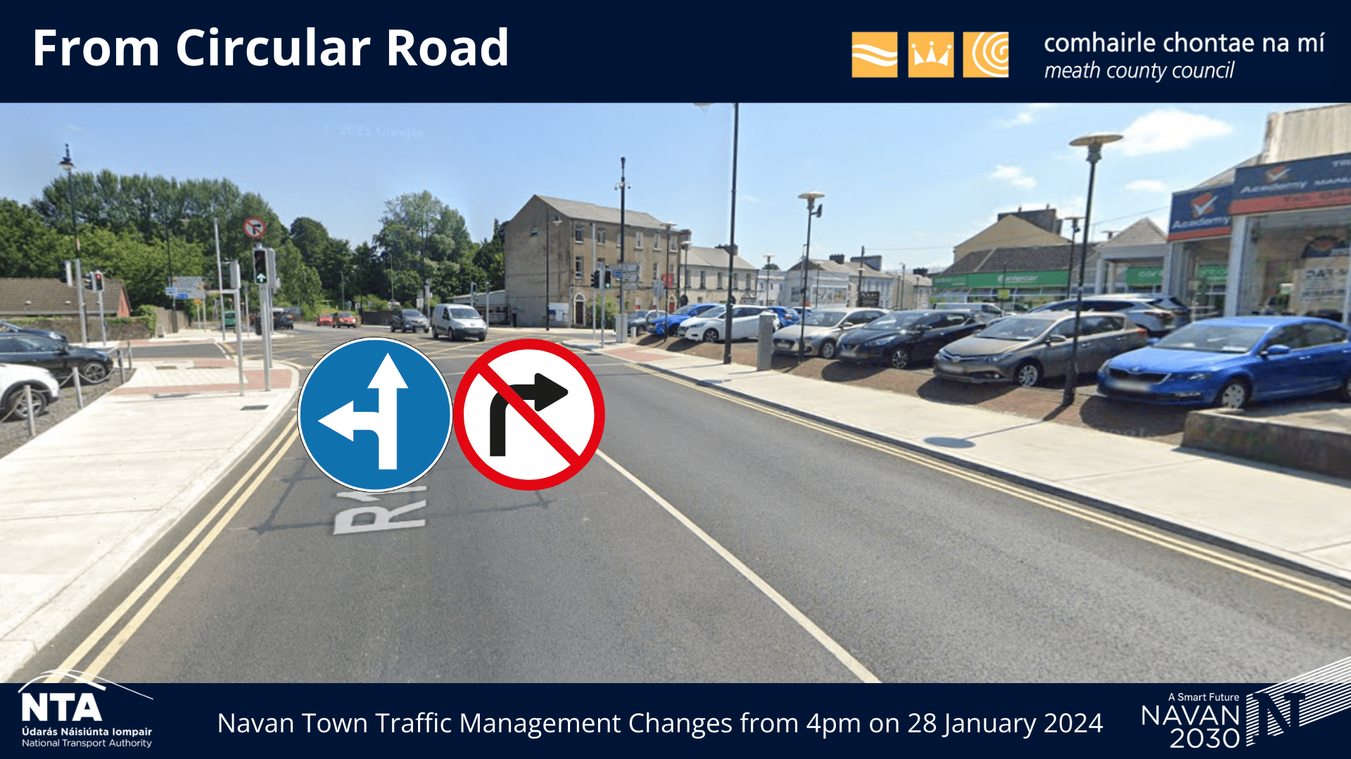 Navan Town Scheme (Navan 2030) Traffic Management Changes Meath.ie